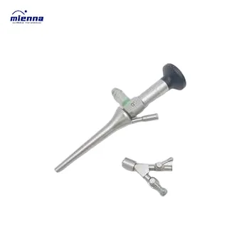 Kina ent otoscope med dobbeltkanal dyrlæge endoskopinstrumenter med høj kvalitet